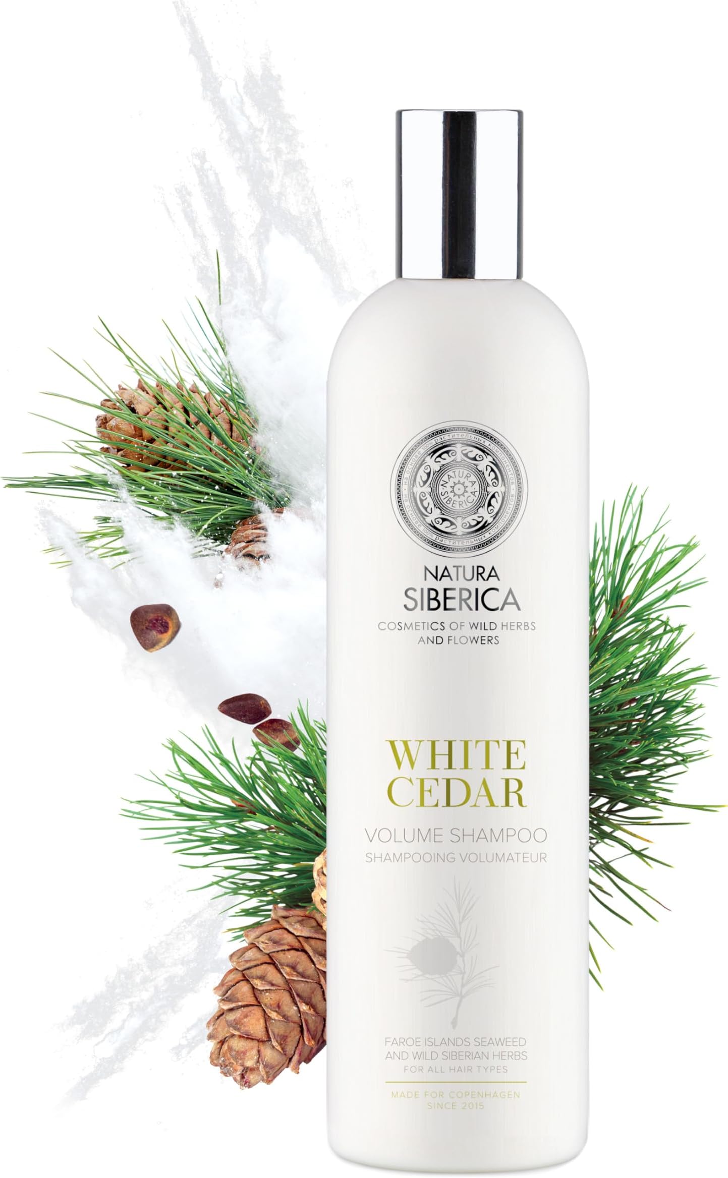 Natura Siberica Copenhagen White Cedar Volume Shampoo 400 ml