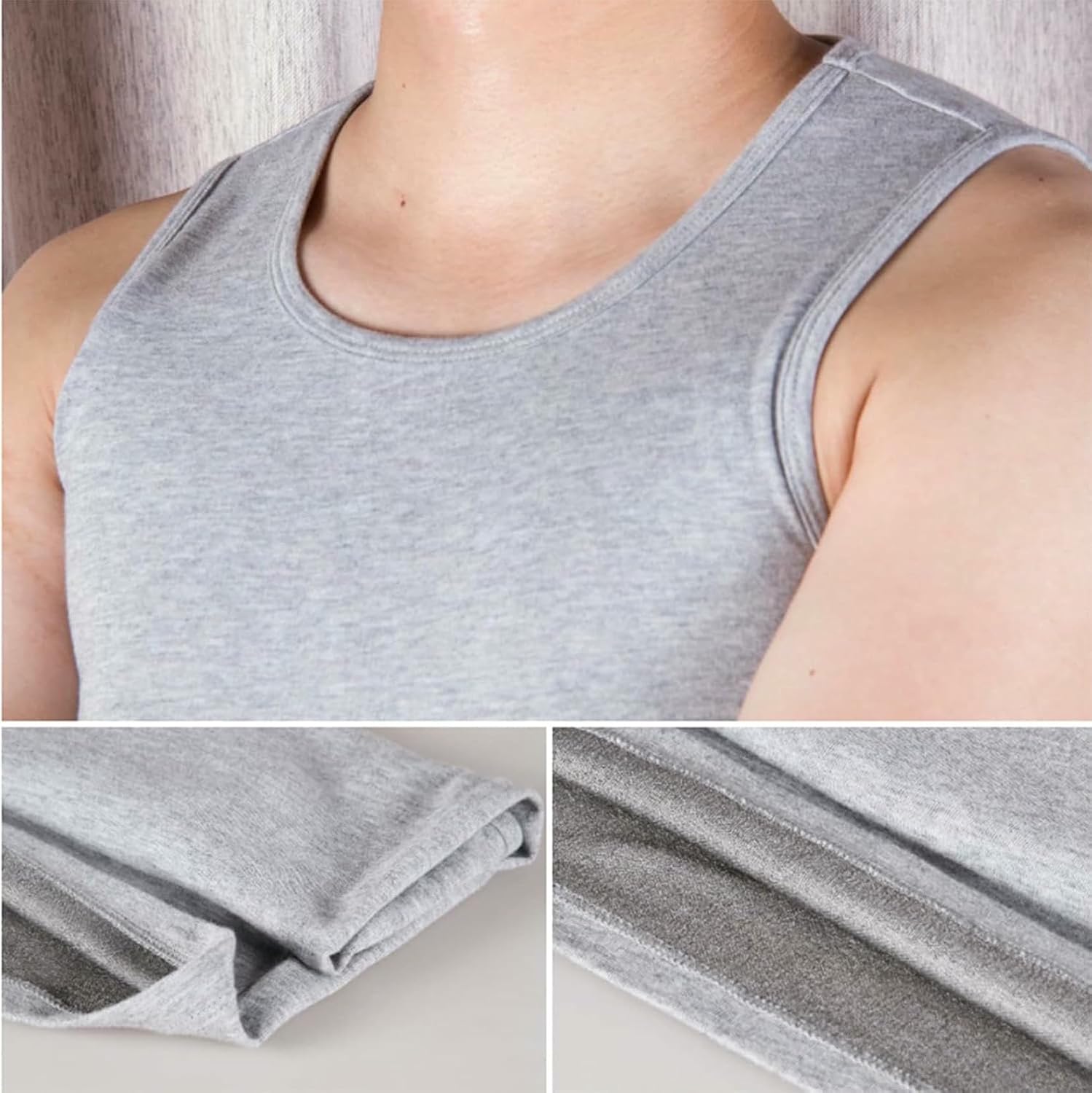 EMF RF Protective Vessels Against Radiation, Anti-Raiation Tank Tops, 5G, 4G, Wi-Fi Blocks RF ~/