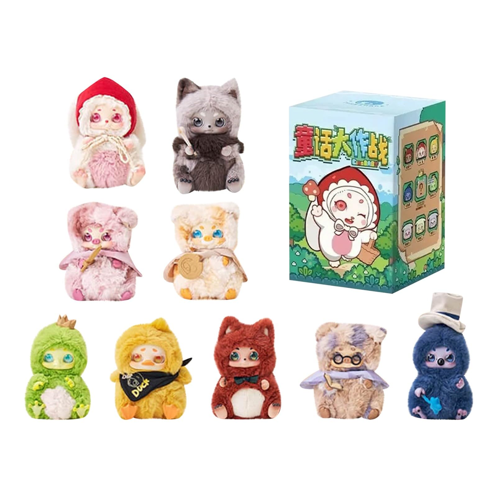 HGWOPGASD YOOKI/Nommi/PIPPY/KIMMON/Cino's Dreamland Circus//Cino Black MondayCino/Cino Chessino Land/TimeShare Plush Dolls Blind Box Cute Figures Collectible Toys Birthday Gifts A15