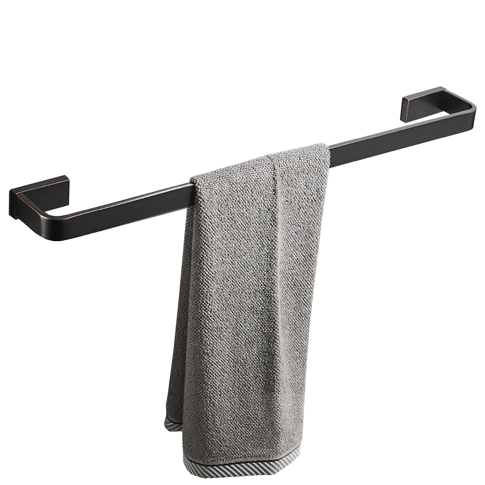 Barre porte-serviette CRODY en cuivre pour éviter la rouille et les fixations instables