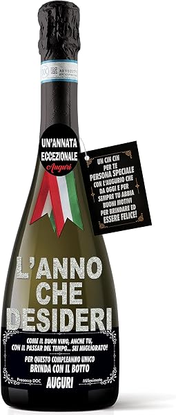 Bottle of Prosecco D.O.C. Millesimato for a friend's 80th birthday - 5