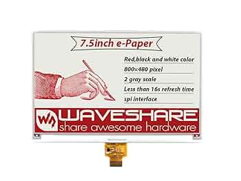 Waveshare7.5インチ電子ペーパー800×480解像度 モノクロ Waveshare7.5インチ電子ペーパー800×480解像度 モノクロ - メルカリ