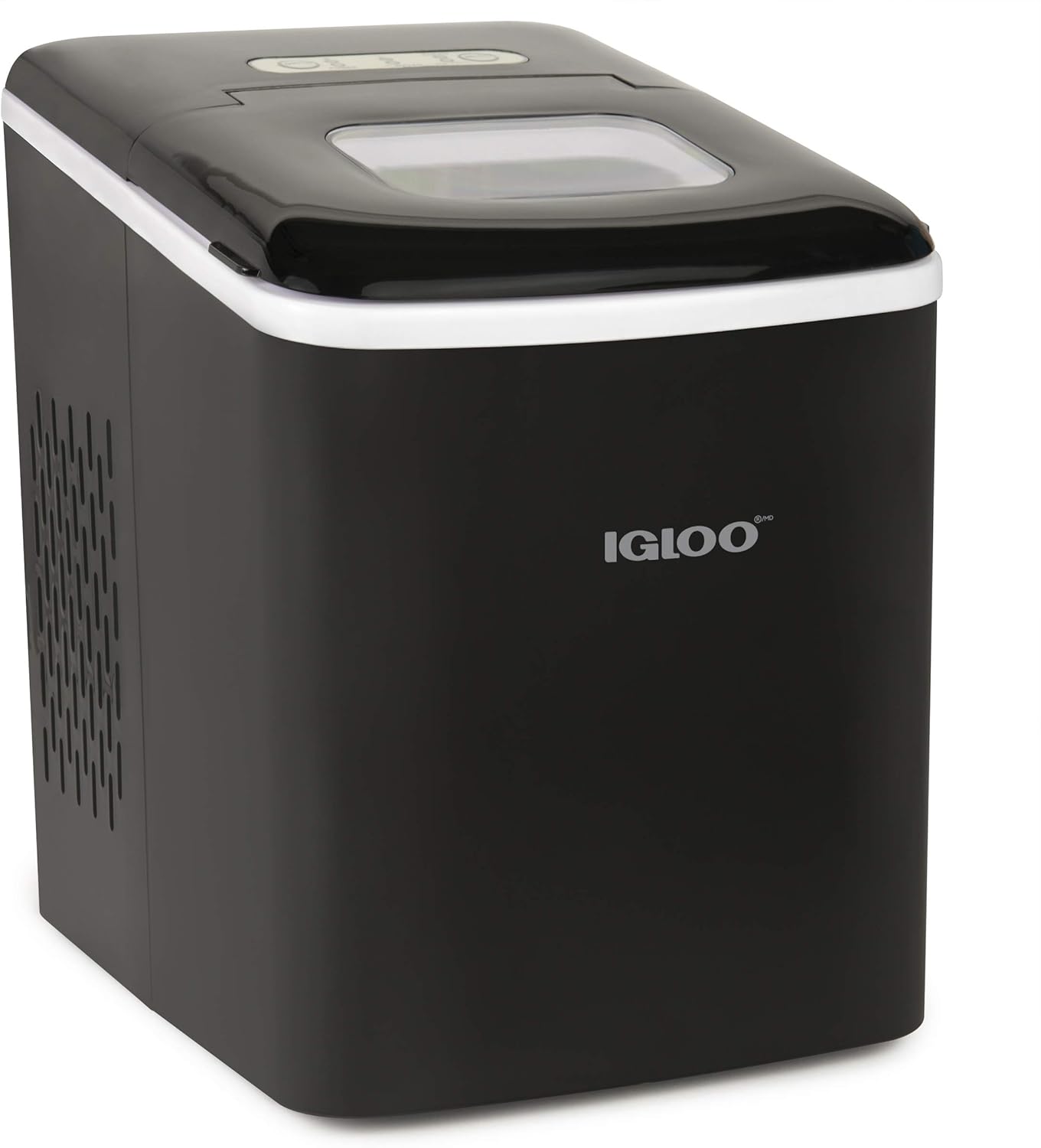 Nostalgia ICEBNH26BK Automatic SelfCleaning Portable Electric Countertop Maker