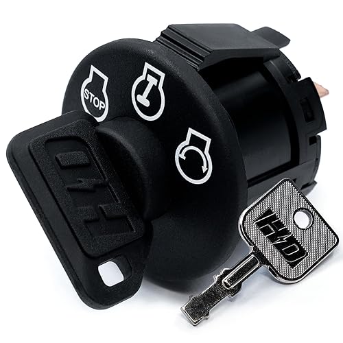 HD Switch Interruptor de encendido prémium 925-04659 725-04659 GY00191 para Cub Cadet Craftsman John Deere MTD Yard Machine Bolens Huskee Troy-Bilt
