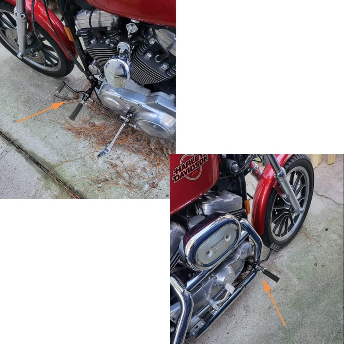 Chrome Standard Forward Control Kit For Harley Softail Low Rider ST FXLR 107 117 FXLRS Foot Control pegs Street Bob FXBB 114 FXBBS 2018-2024