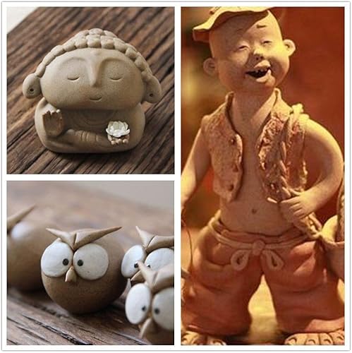 Miniatura 9 de COMIART - Bola de silicona para esmaltar, juego de aplicador ligero de precisión debajo del esmalte, escultura de arcilla y cerámica de cerámica,