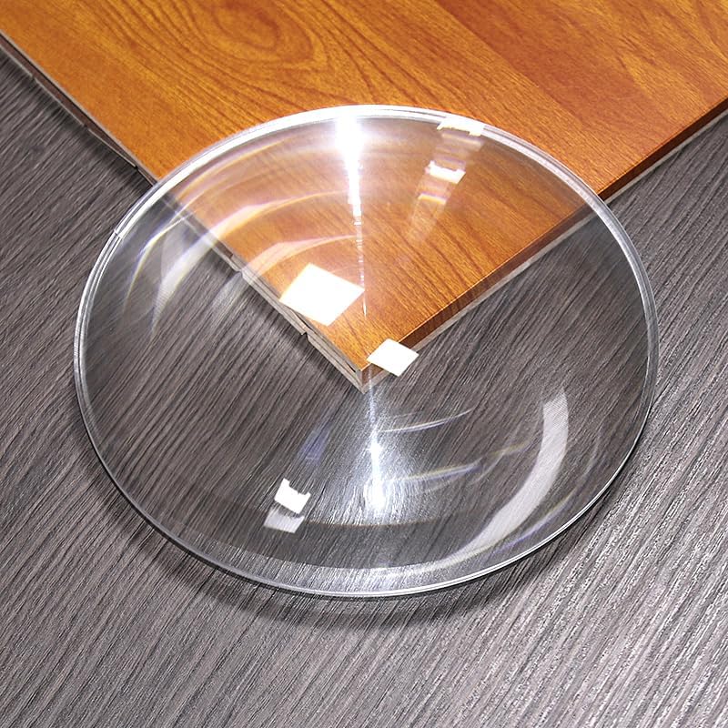 Southst Fresnel Lens D150mm F210mm For Led Light Stage Lights Diy Projector High Definition Spotlight 3X Magnification Customizable (Color: 1pcs/Diameter: 150mm/Focal Length: 210mm/Thickness: 2mm)