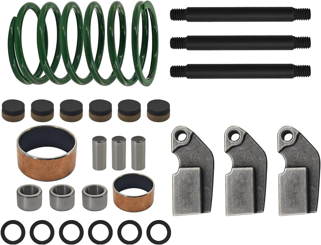 Clutch Rebuild Kit Compatible with Kawasaki Gas Mule 3000/3010/3020 Primary Drive Converter Replaces# 49093-1069 13070-1330 39152-1078 92026-1512 92028-1861 92028-1861 92043-1572 92043-1572