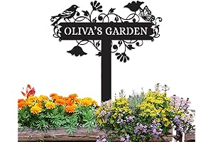 Personalized Customized Metal Garden Stake