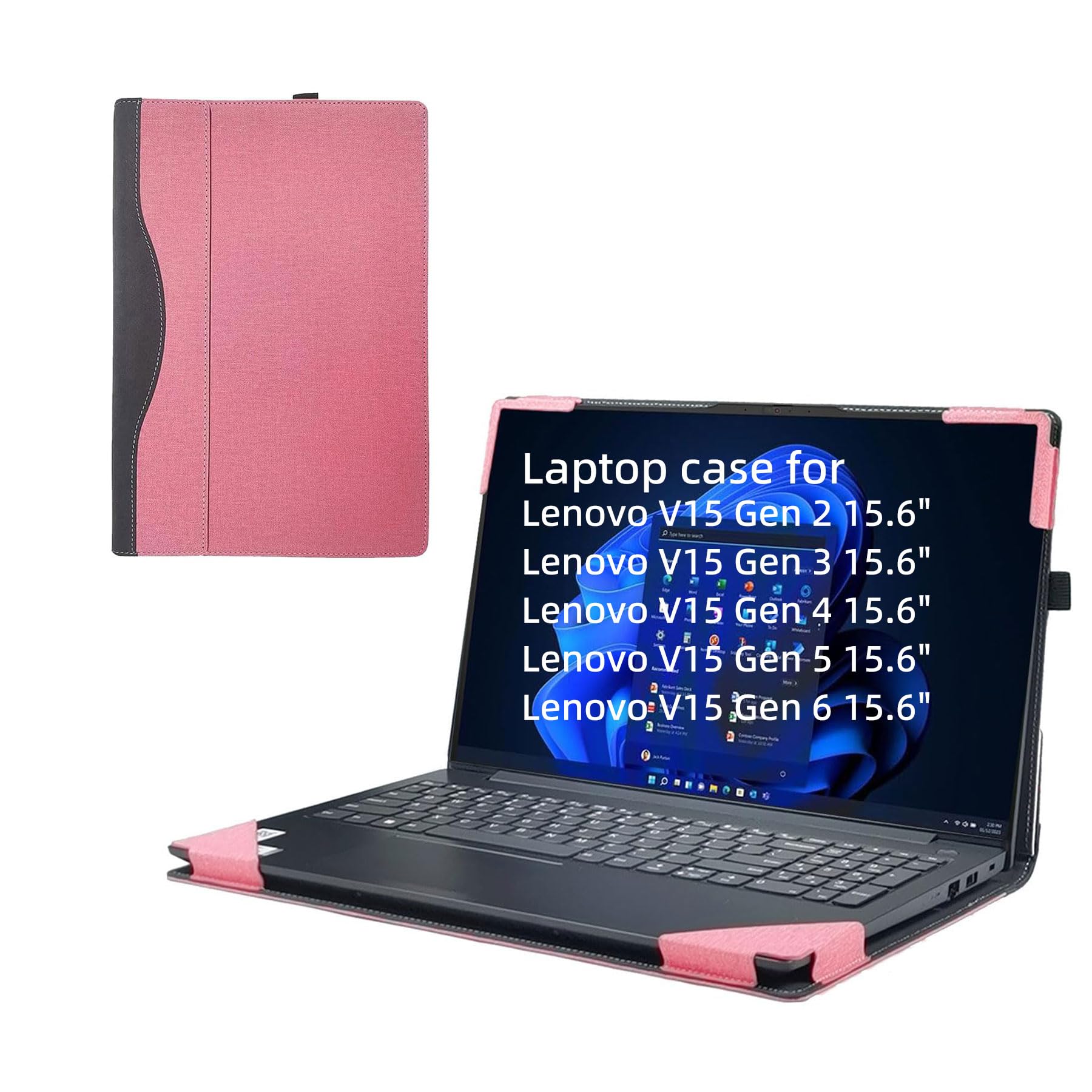 Amazon.co.jp: RUNMEIJIA ノートパソコンケースカバー Lenovo V15 Gen