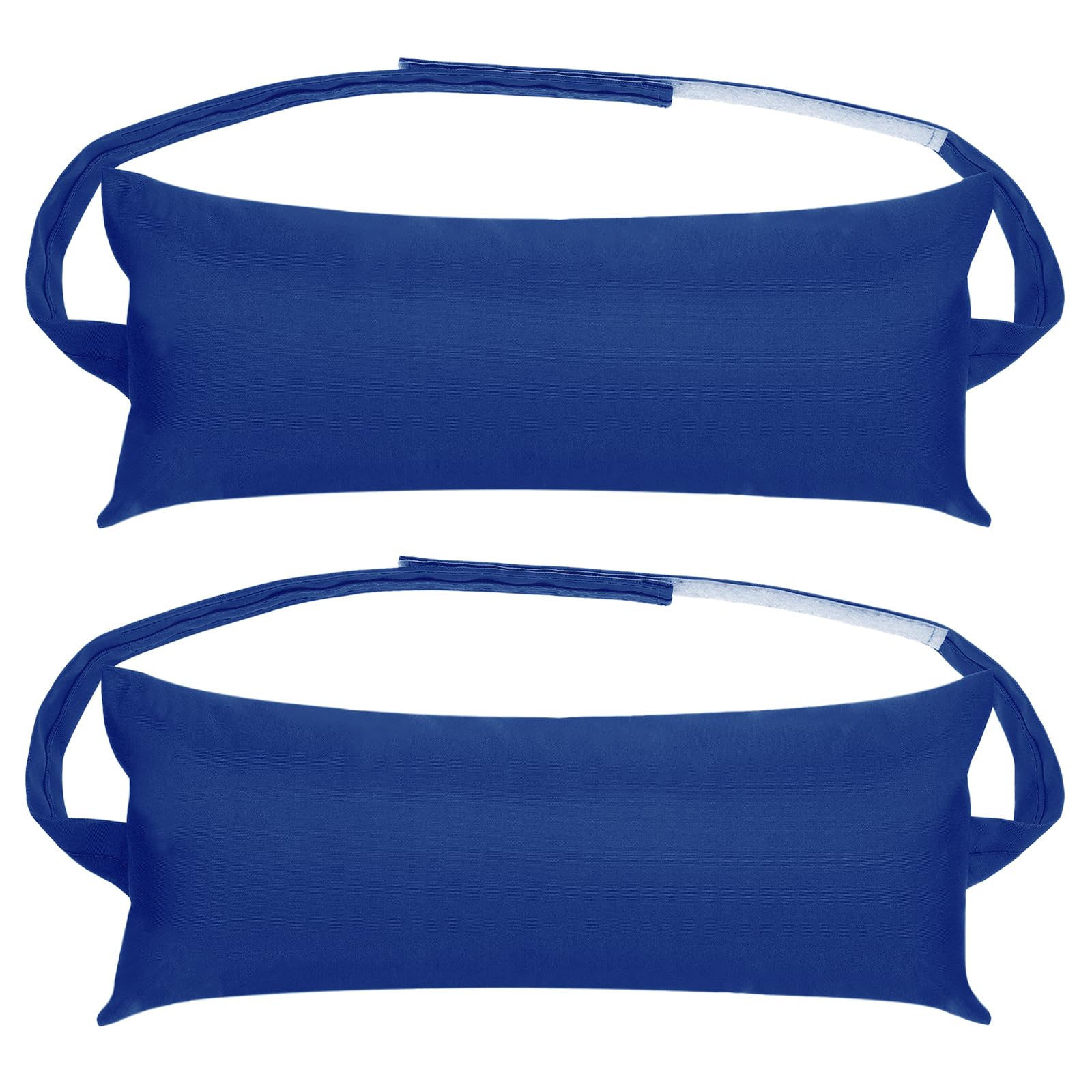Almohadas para tumbona PATIKIL impermeables que no se resbalan pack de 2 azul