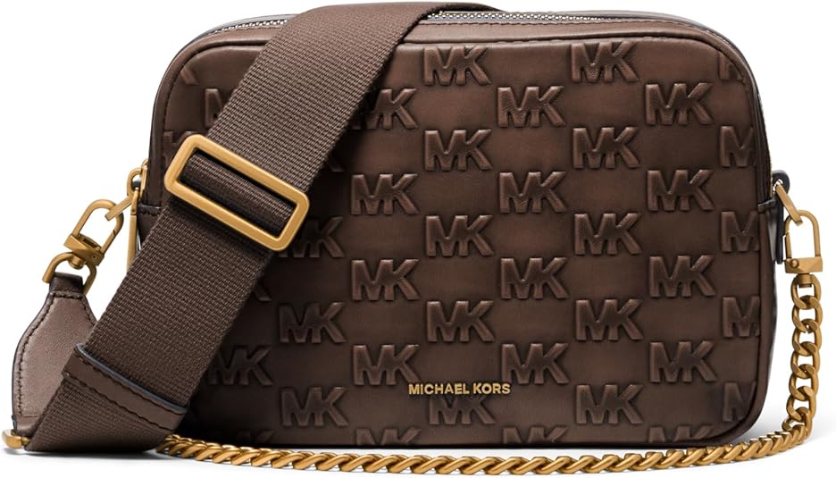 【ほぼ未使用】MICHAEL KORS ボディバッグ メンズ レザー ブラウン ほぼ未使用】MICHAEL KORS ボディバッグ メンズ レザー ブラウン ほぼ