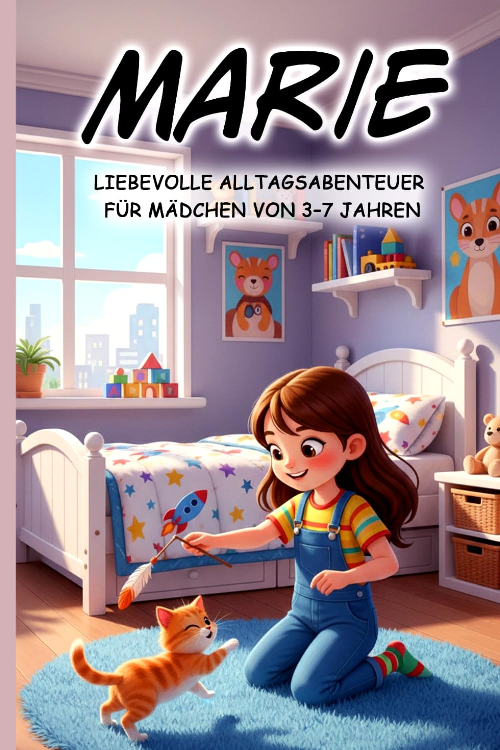 Marie – Ein personalisiertes Vorlesebuch für Mädchen – Liebevolle Kurzgeschichten und kleine Alltagsabenteuer für Kinder von 3–7 Jahren – Wunderschöne ... Weihnachten, Geburtstag, Ostern und Nikolaus