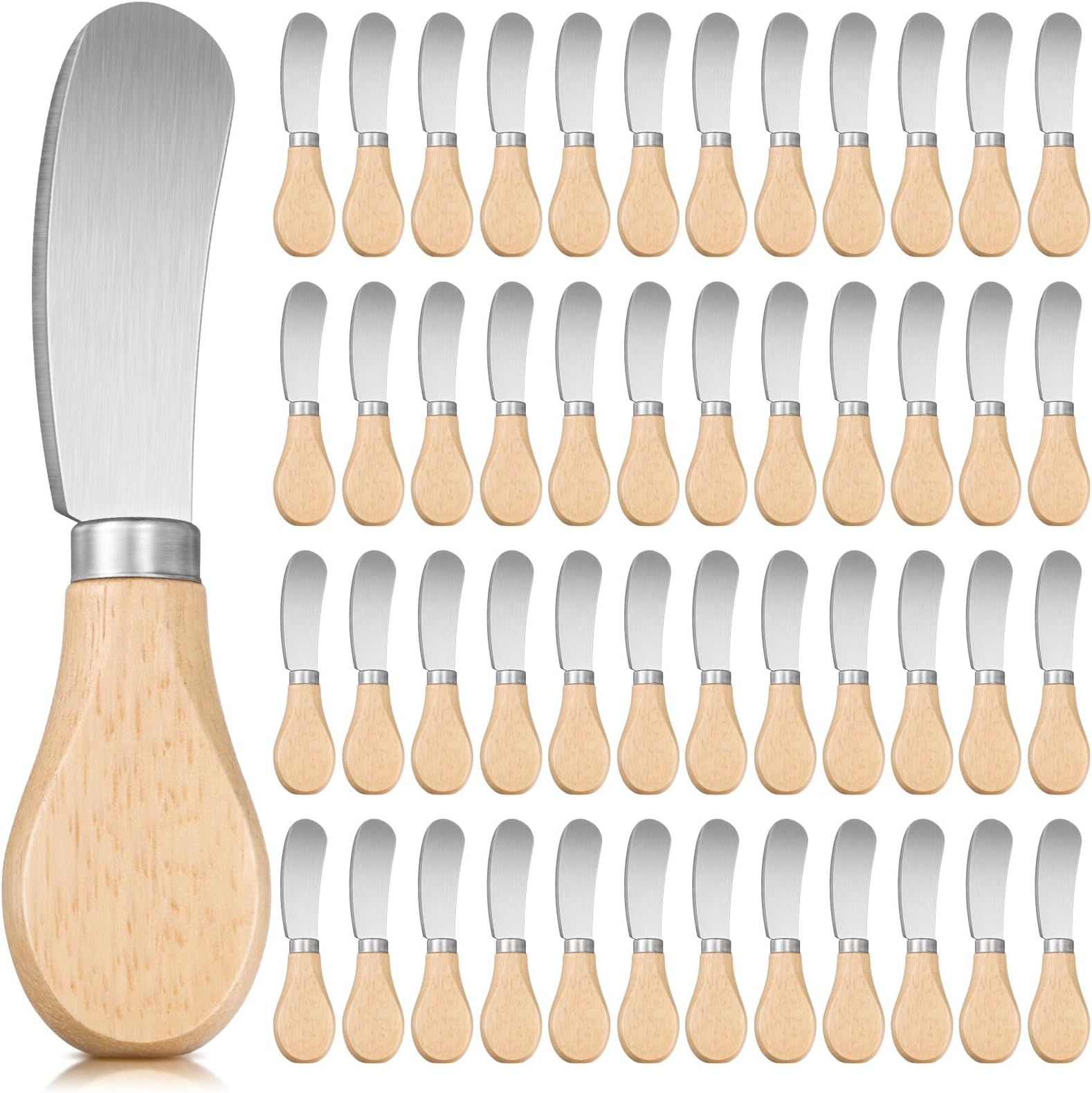 Amazon.com: Lanties 24 Pcs Little Cheese Spreader Knives 4.7 Inch ...