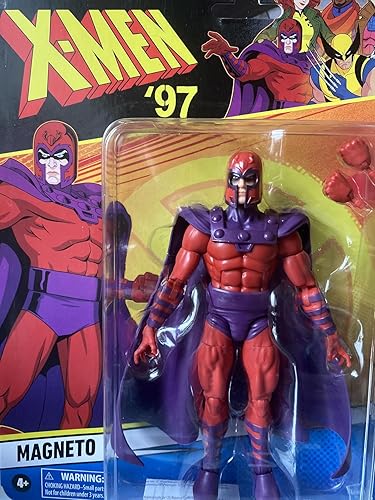 Hasbro Marvel Legends Series Magneto, X-Men '97 Collectible 6 Inch
