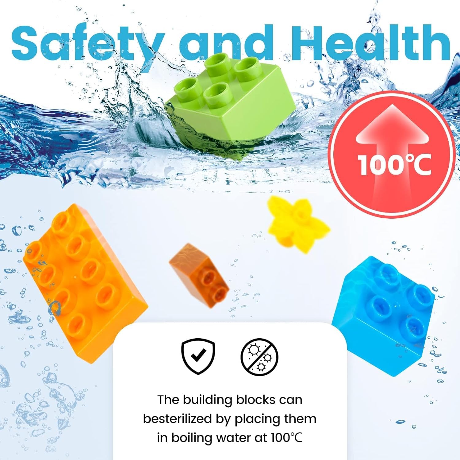 WYSWYG Set di 240 Pezzi Classici mattoncini Grandi per Bambini, compatibili con Tutte Le Grandi Marche, Giocattoli STEM dai 3 4 5 Anni, Giocattolo educativo Creativo Regalo per Ragazzi e Ragazze