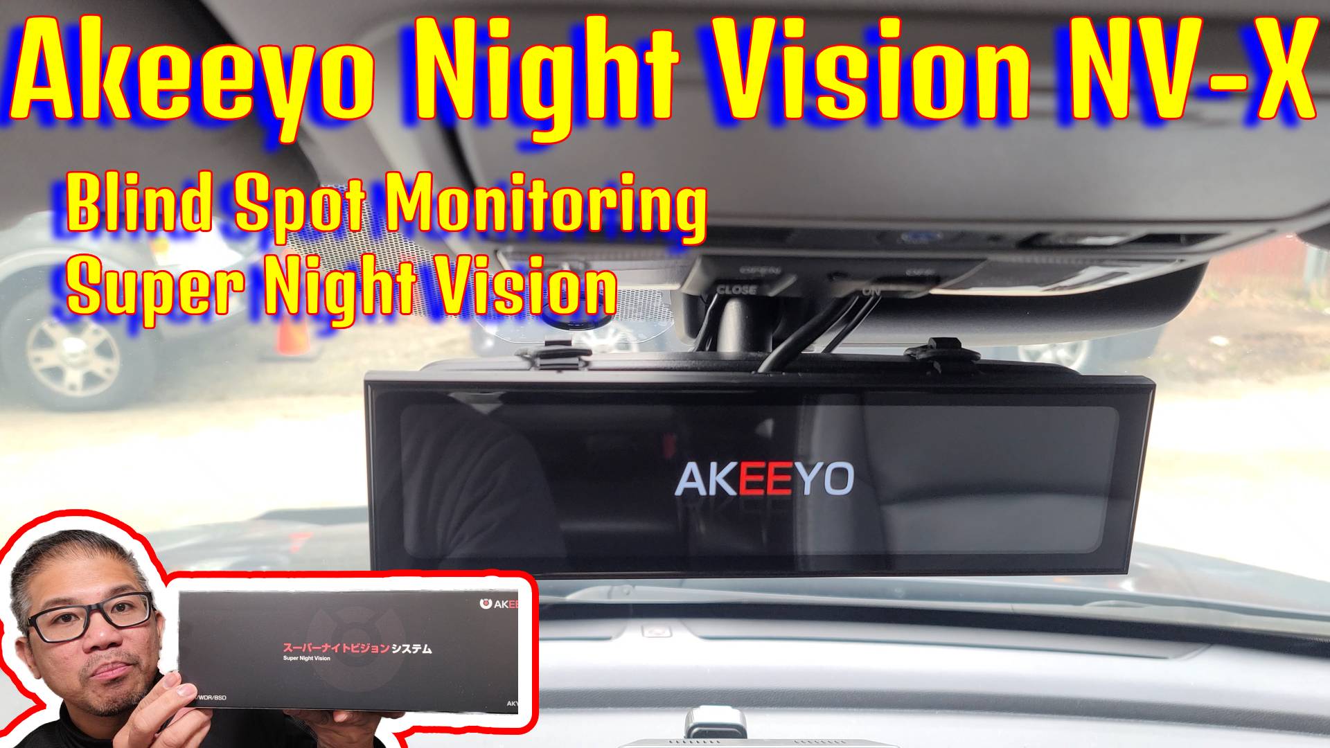 Watch Akeeyo Night Vision Dash Cam NV-X on Amazon Live