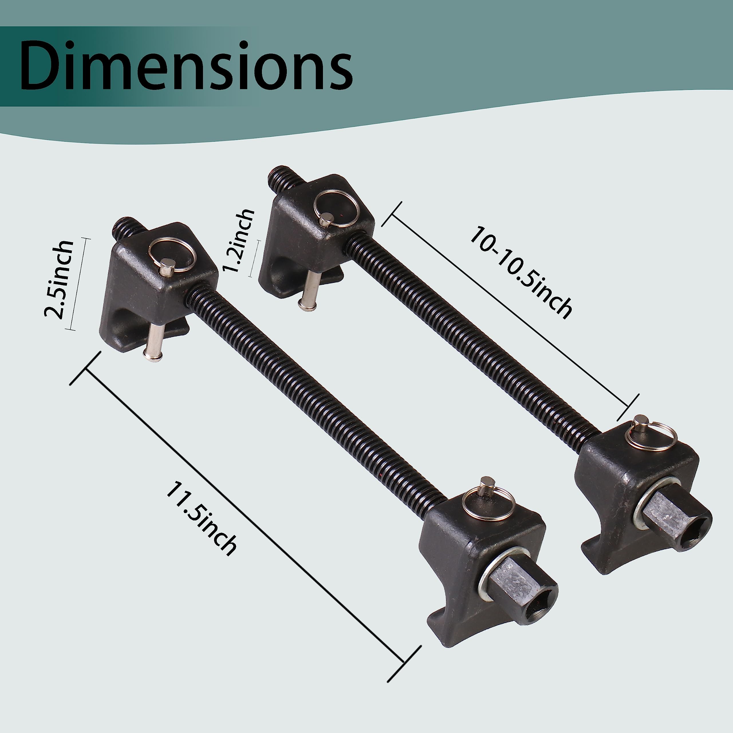 Coil Spring Compressor Tool CCLIFE Universal Macpherson Strut Spring ...