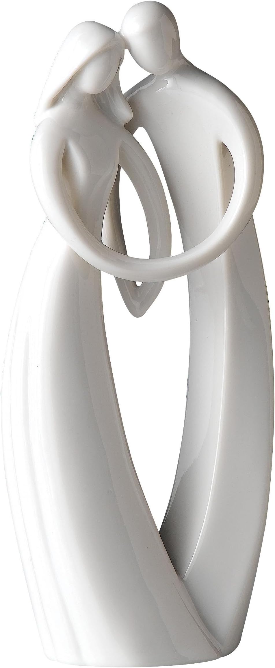 Hold My Hand & My Heart Wedding Cake Topper Circle of Love Figurine