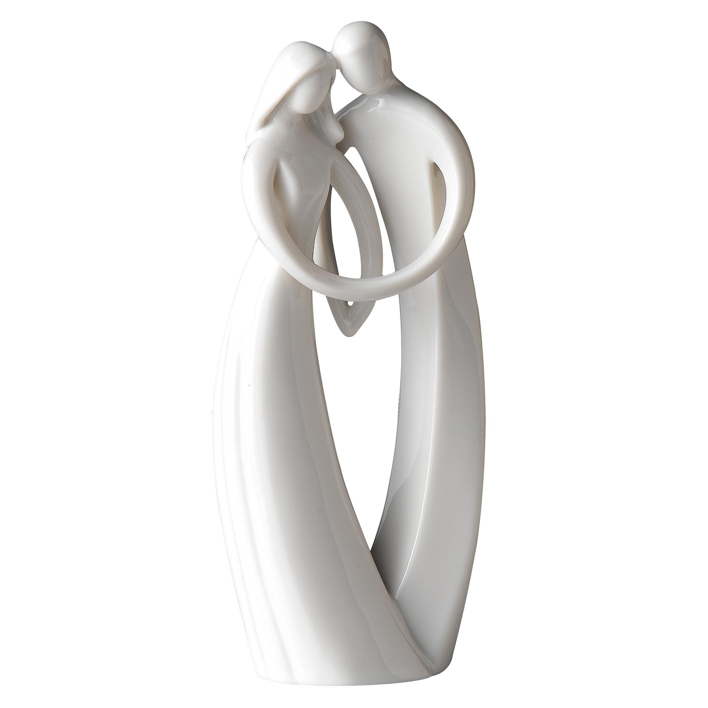 Hold My Hand & My Heart Wedding Cake Topper Circle of Love Figurine