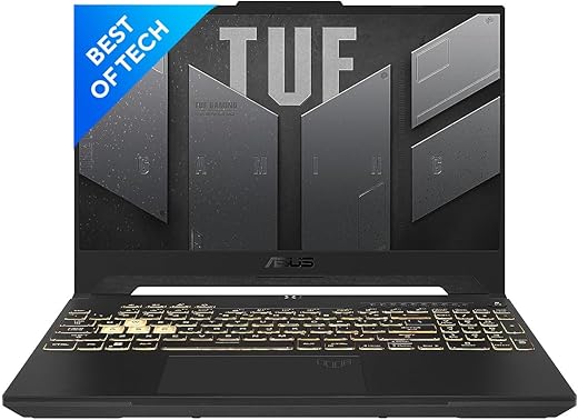 ASUS TUF Gaming F15 (2022), Intel Core i5-12500H 12th Gen, 15.6″ (39.62 cm) FHD, Gaming Laptop (8GB/512GB/4GB NVIDIA GeForce RTX 3050 /Win11/1-Zone…