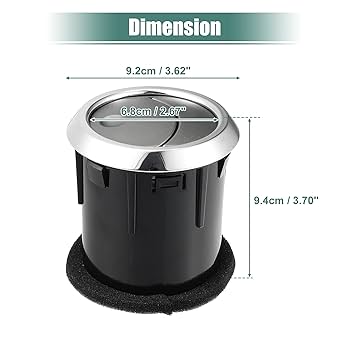 Amazon.com: X AUTOHAUX Front Dashboard Louver AC Heater