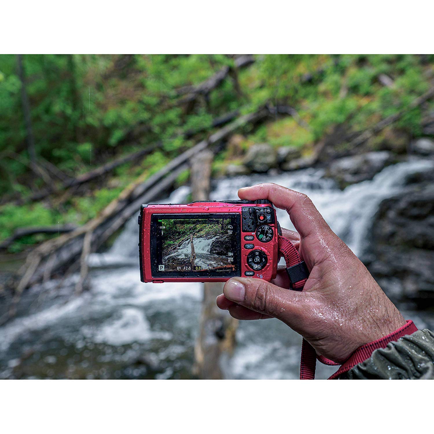 Amazon Canada: Olympus Tough TG-6 Digital Camera (Red