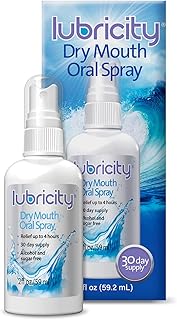 Lubricity Spray oral de boca seca para alivio...