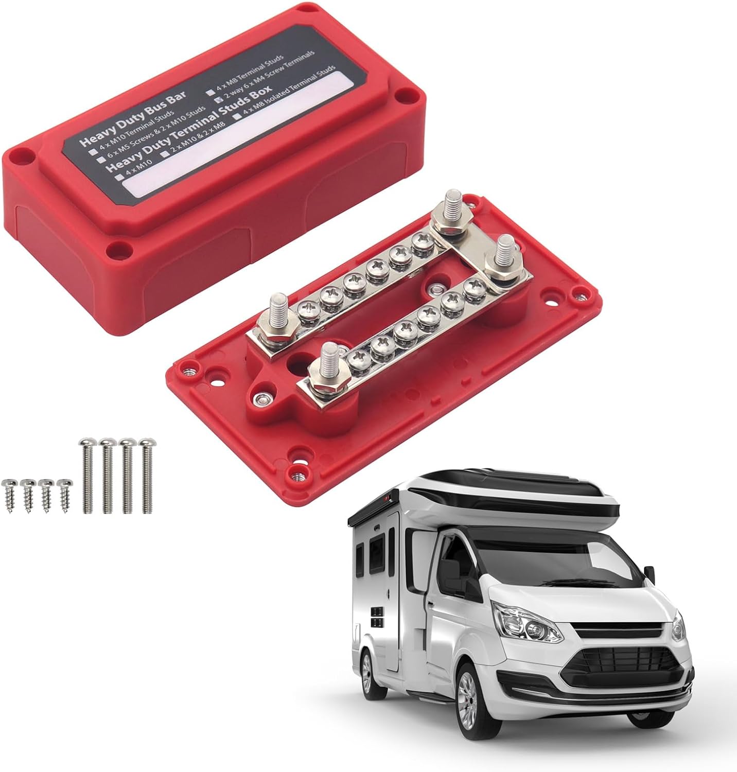 グラスファイバー強化ナイロンターミナルブロックは、自動車用バッテリーケーブルコネクタカーとワイヤー管理車両の電源ボックス用の自動車お