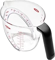 OXO Good Grips 2-Cup Angled Measuring Cup - Patented Read-from-Above Design, BPA-Free, Non-Slip Handle