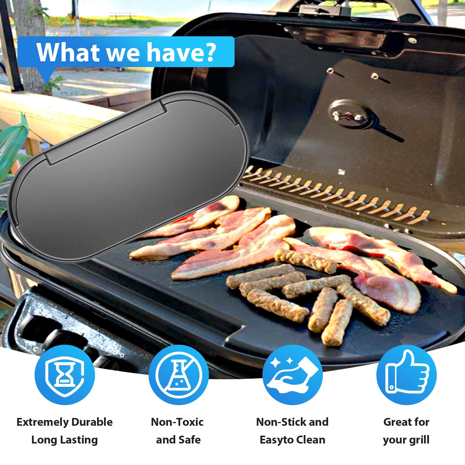 Amazon.com : Dongftai C2Z981 (1-Pack) Cast Iron Coleman Roadtrip