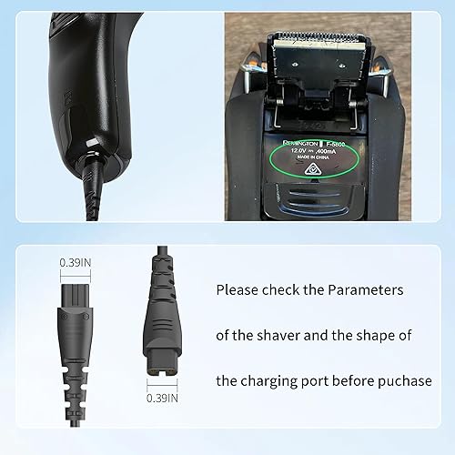 Miniatura 2 de Cargador para afeitadora Remington para repuesto F5-5800 F5800 F5790 F4790 R5150 R6130 R-6150 MS2-390 MS3-2700 MS680 R9100, adaptador de cable de