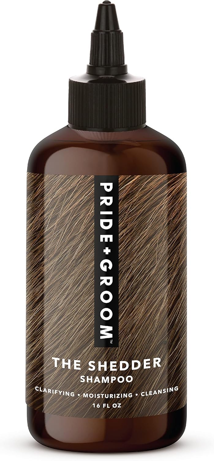 Pride and Groom The Shedder Dog Shampoo 16 oz