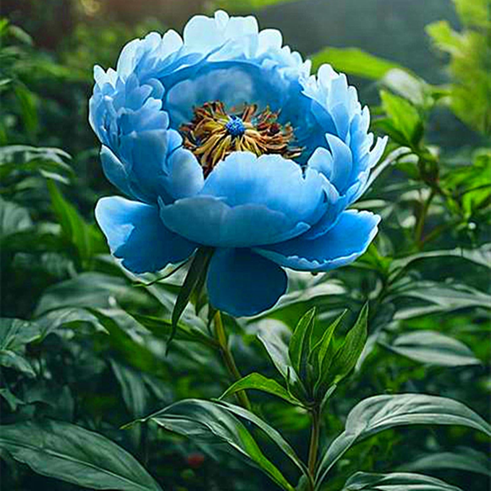 Peony Bulbs UK, Surprisingly Growing, No Watering Required, Fragrant Flowers, Suitable for Spring and Autumn, Garden Viewing, Easy to Maintain-4 Rhizome-E