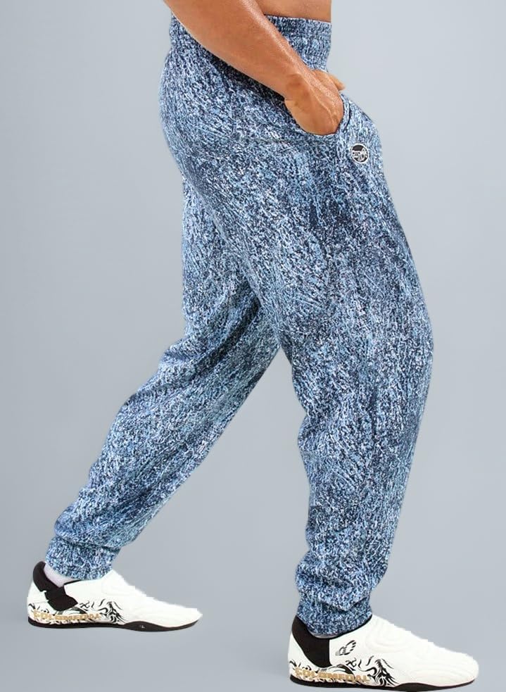 Baggy Gym Pants Black Wax S