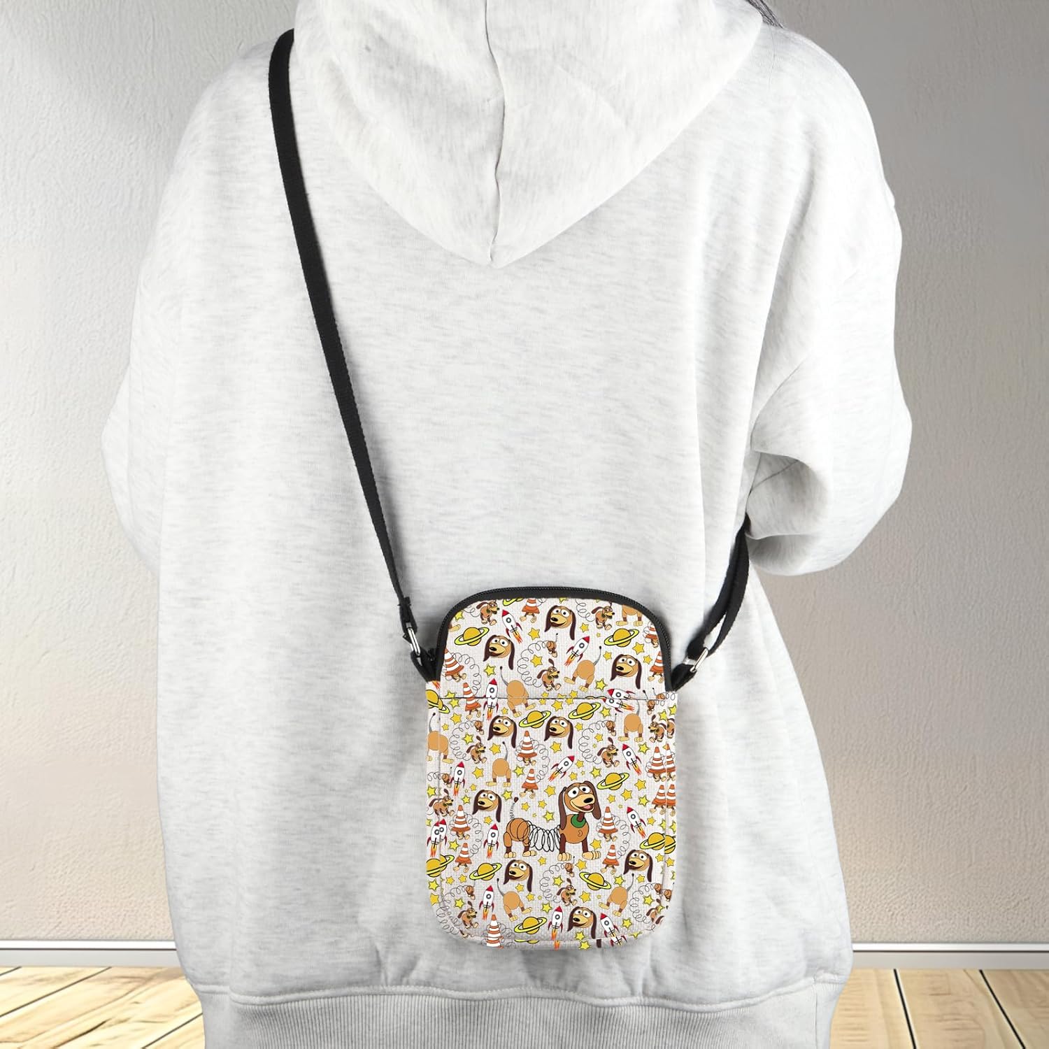 G2TUP Cartoon Dog Crossbody Bag Cartoon Dog Lover Gifts Cartoon Movie Shoulder Bag - Image 7