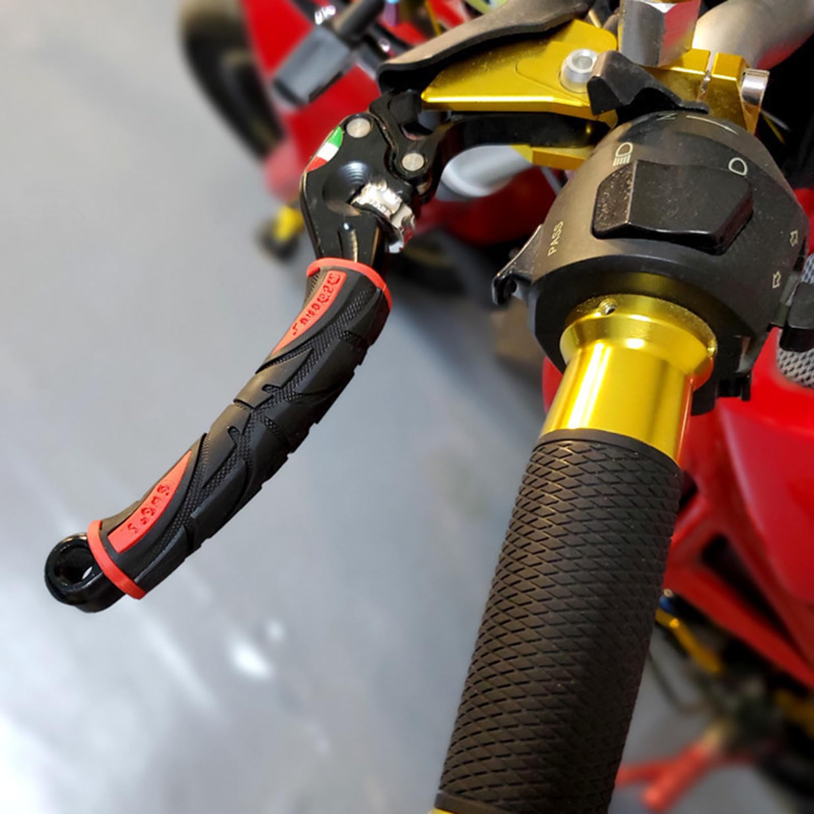 Manchons De Poignée De Frein En Caoutchouc - Lot De 2, Pour Moto, VTT, Véhicules Tout-terrain