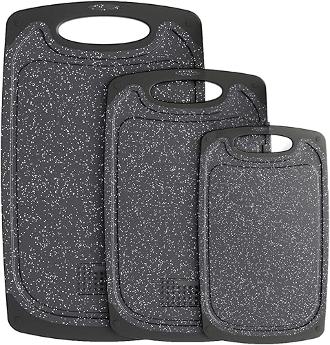 Cocina multifuncional de doble cara pp plástico mármol tabla de cortar montado en la pared para cortar verduras y carne