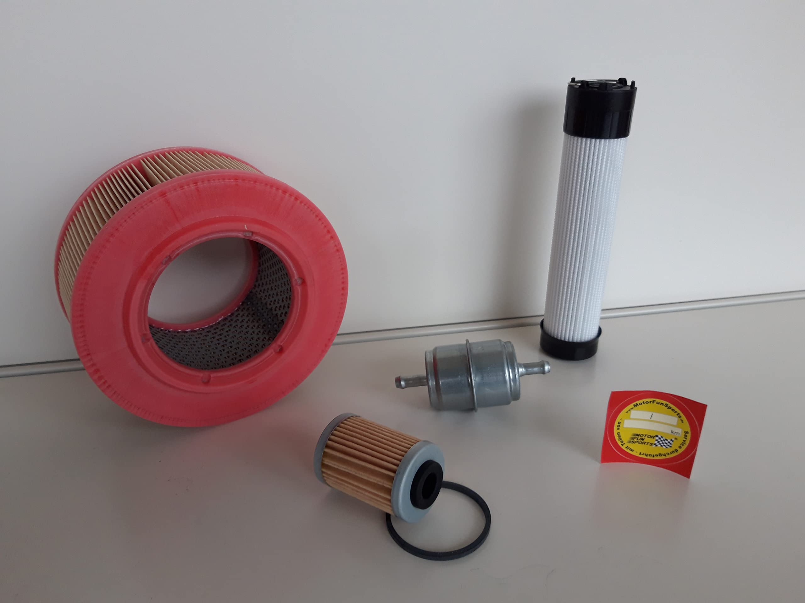 Set di filtri (medio) compatibile con Ammann AVH 6020 DE filtro dell'olio, filtro dell'aria e carburante, filtro idraulico