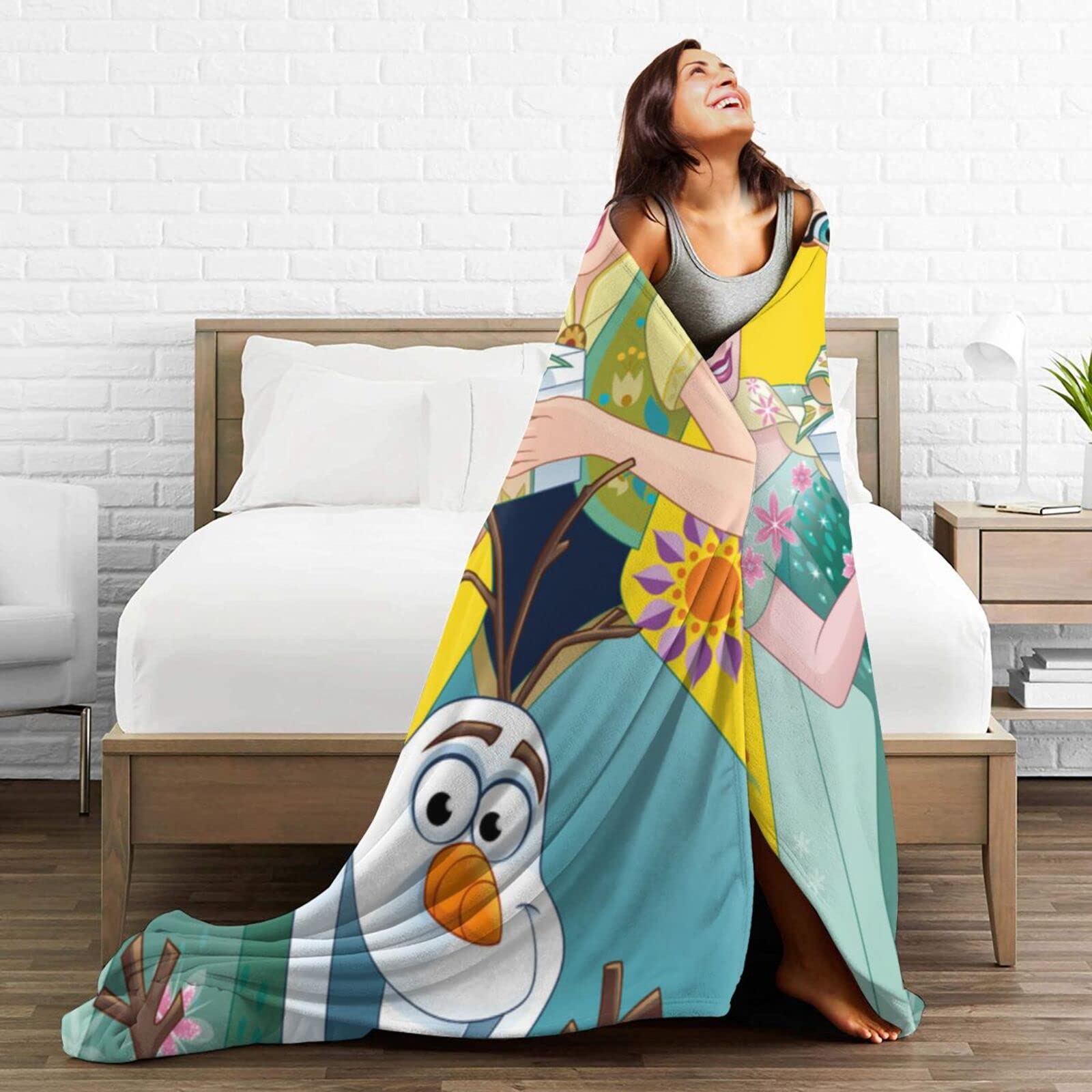 フェイラーアナ雪ウォームハグプティバスひざ掛けブランケット