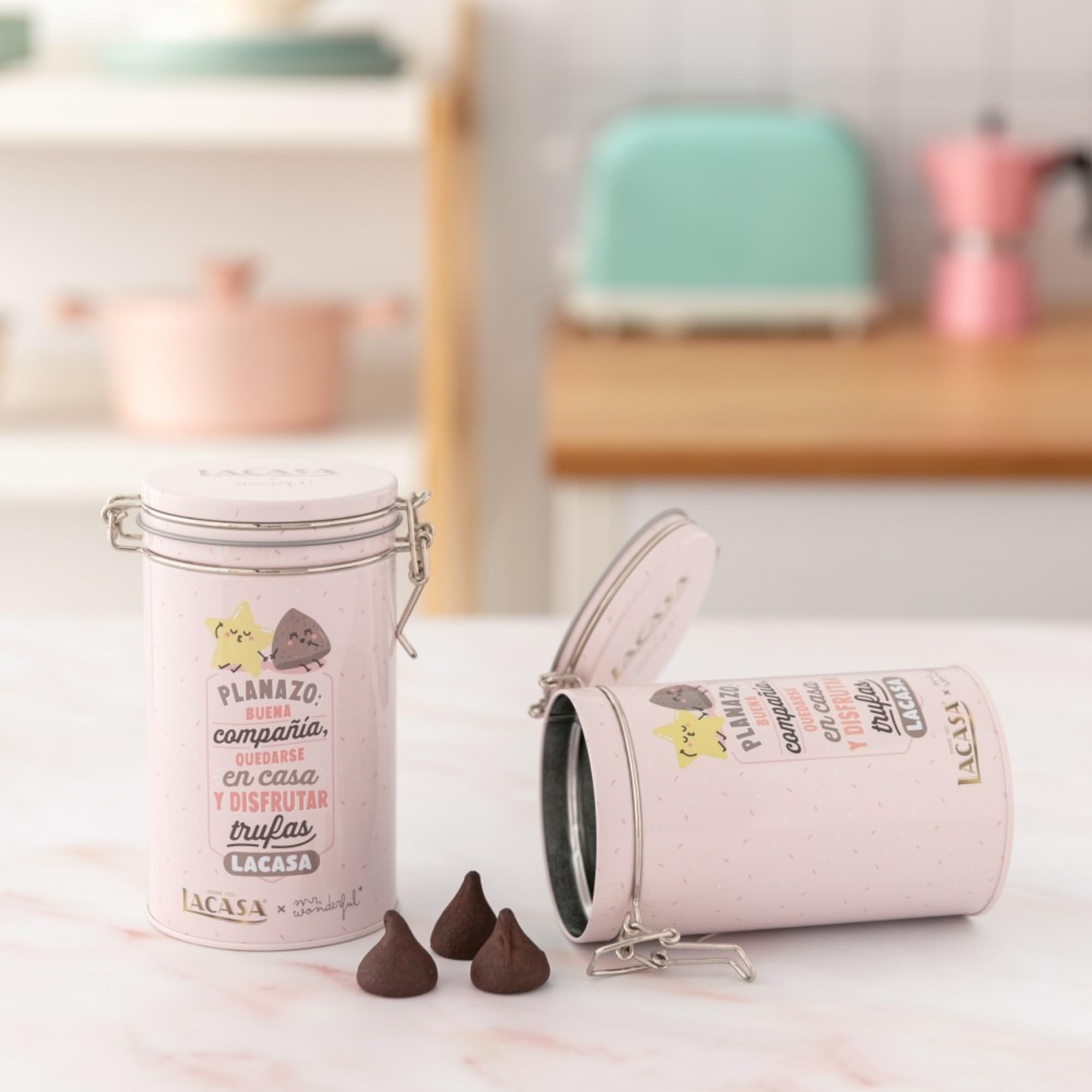 Pack de 3 Latas Trufas Mr Wonderful 100G