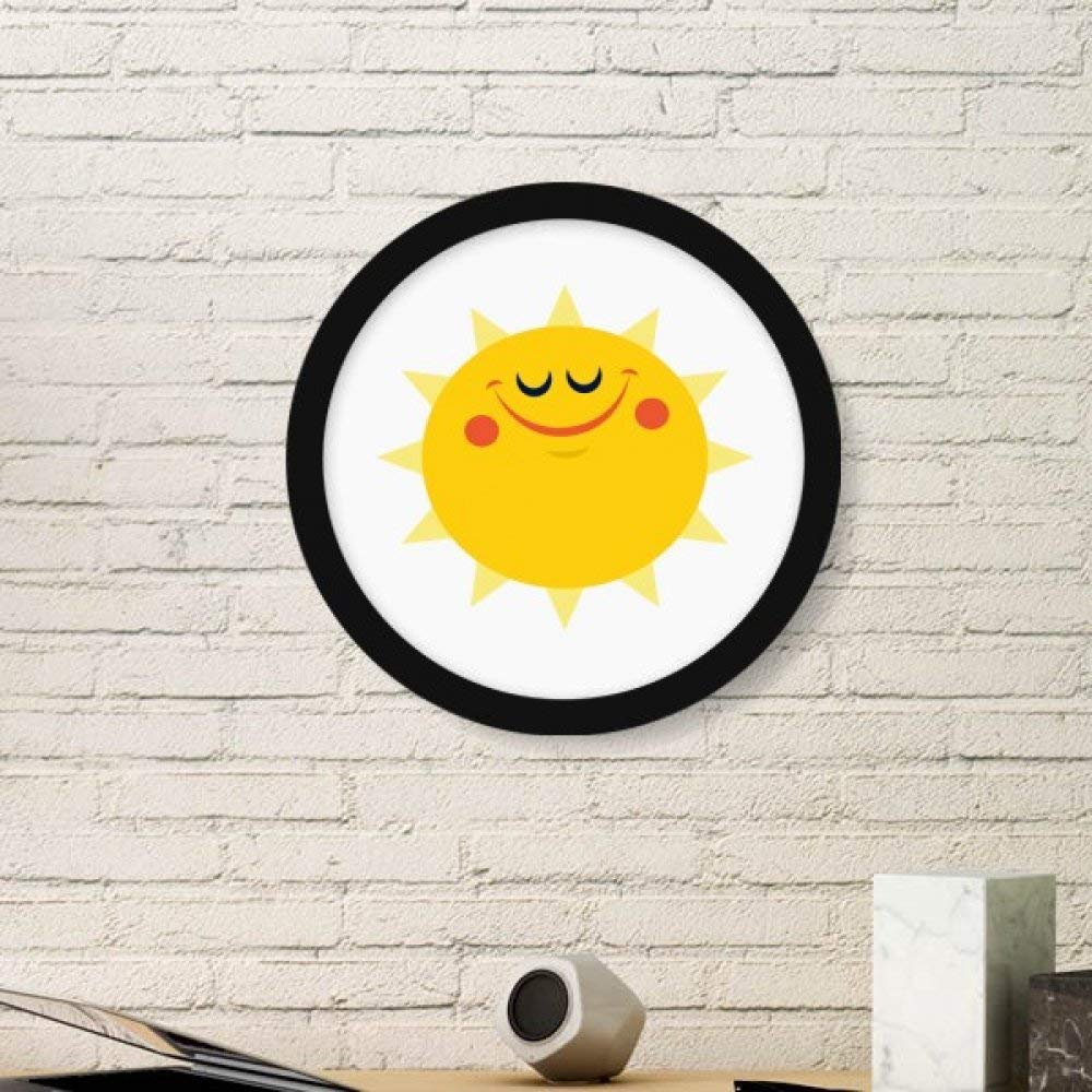 Stickers muraux Smiling Sun et cadre rond Univers pour créer un salon zen et original
