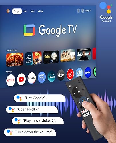 Miniatura 2 de Proyector de TV Google 4K compatible con - Proyector inteligente CiBest con WiFi 6 y Bluetooth, proyector de película para exteriores con motor