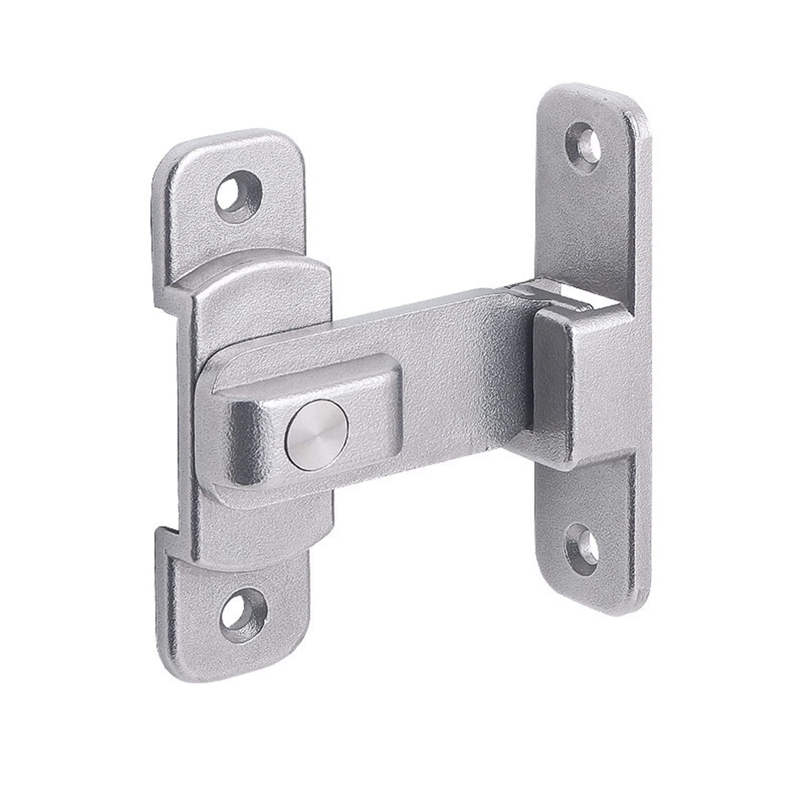 SFJSFIMQ Chain Lock Stainless Steel Door Latch Anti-Theft Cabinet Fittings Buckle Bolt Sliding Door Buckle Hardware Fittings