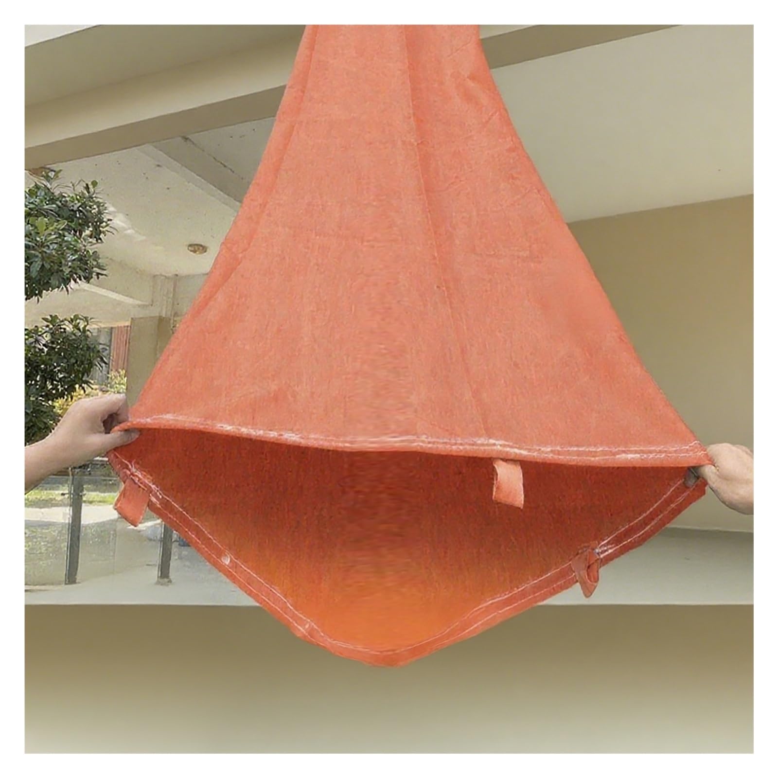 Foldable Cargo Handling Slide - Weather Resistant Unloading Chute for Efficient Goods Transportation(6x2m)