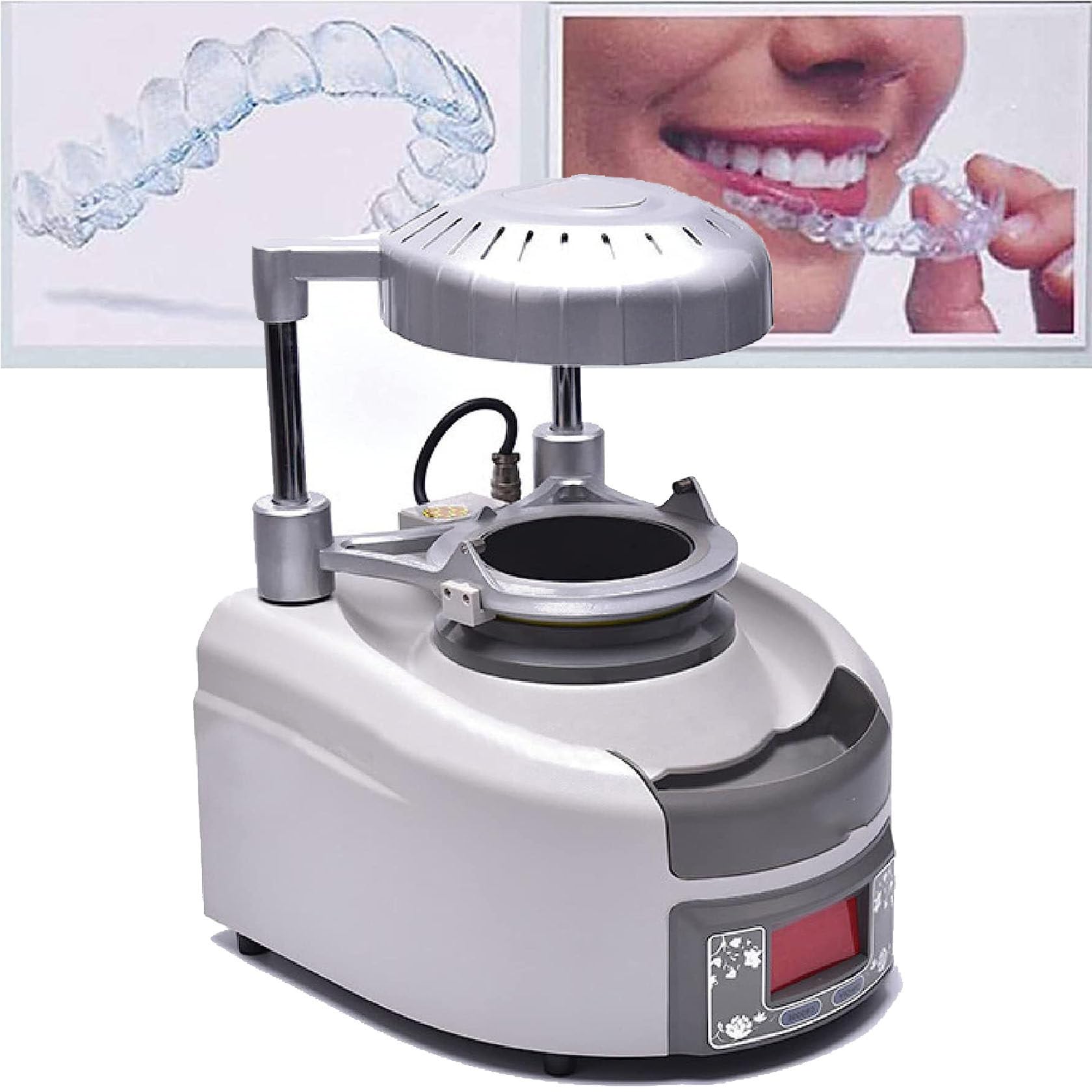 W Pełni Automatyczne Formowanie O Mocy 350 W, Model Dentystyczny, Dentystyczna Maszyna Do Formowania Próżniowego, Inteligentne Sterowanie, Możliwość Zaoszczędzenia Programu Operacyjnego