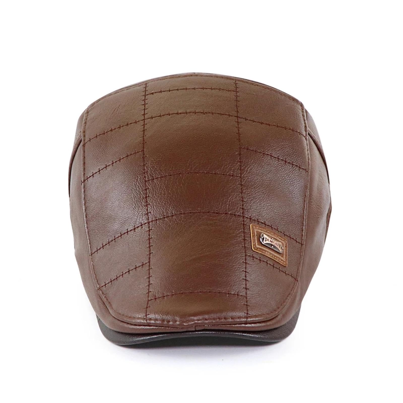 Czapki Czapki Skullies Czapki Beanie Newsboy Czapka Mężczyźni Duckbill Beret Kapelusz Zima Jesień Ciepłe Płaskie Czapki Vintage Man Boinas Czapki