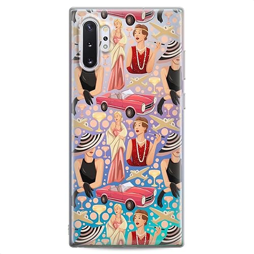 Miniatura 54 de Funda compatible con Samsung A91, A54, A52, A51, A50, A20, A11, A12, A13, A14, A03s, A02s, flexible, transparente, diseño de silicona animal, diseño