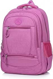 Mochila Feminina Juvenil Menina Adolescente, escolar, reforçada, diversos compartimentos e forrada
