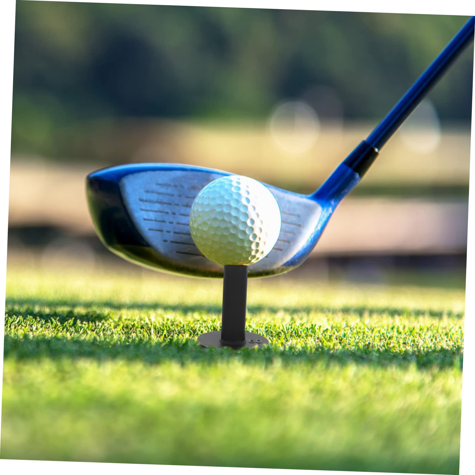 BESPORTBLE Alfileres De Golf Golfs Neto tee De Golf Ajustable Bandejas De De Golf Camisetas De Pelota De Golf Tees De Práctica De Golf Black Gel De Sílice